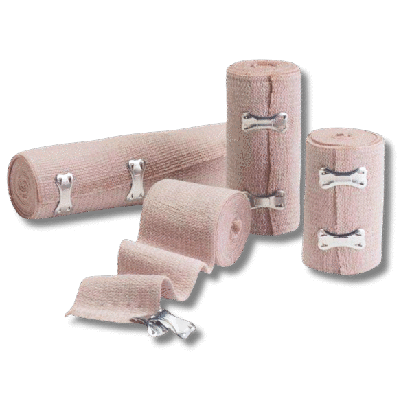 Mediteks-Elastik Bandaj 1,5M X (10Cm/15Cm/20Cm) Beyaz