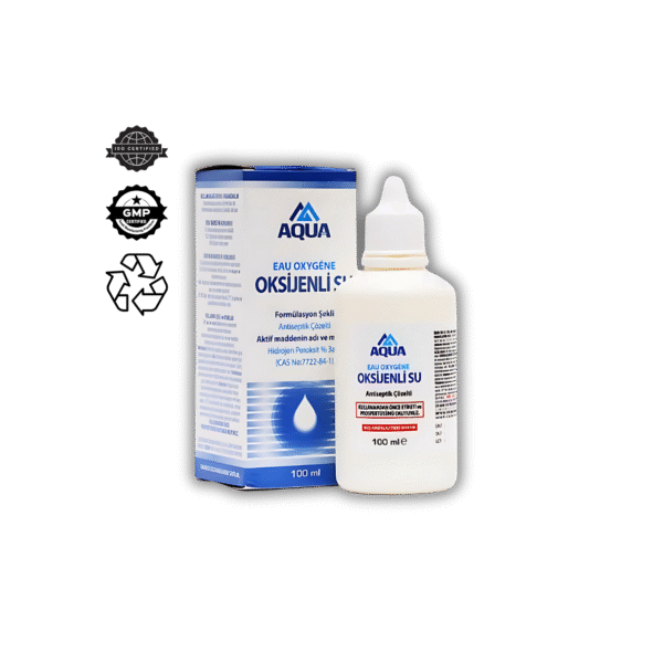 Aqua-Oksijenli Su (100Ml)