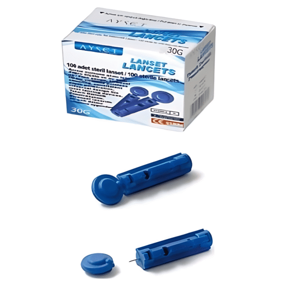 Ayset-Lanset 30G (Parmak Delme İğnesi)-100'Lü