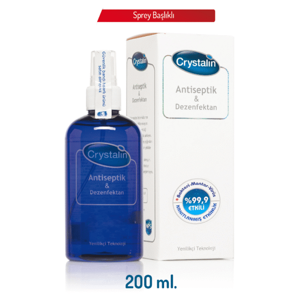 Crystalin-Antiseptik Dezenfektan - Görsel 2