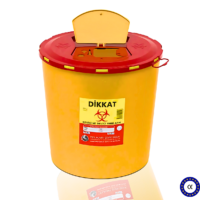 Telkar-Tıbbi Atık Kovası-1,5 lt