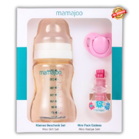 Mamajoo-Gold Biberon mini Hediye Seti (PEMBE)