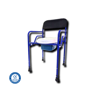 Medwelt-Klozetli Yükseltici Katlanabilir Tuvalet Sandalyesi