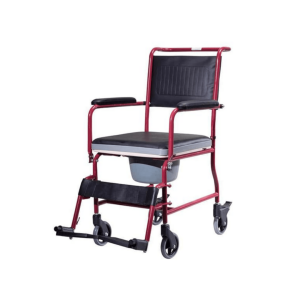 Medwelt - Klozetli Tekerlekli Banyo Sandalyesi