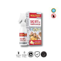 Multiplus Multibit - Saç Biti ve Yumurtaları İçin Sprey (100 ml)