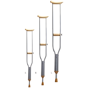 Medwelt-İthal Koltuk Altı Değneği Çiftli (BEJ RENK)