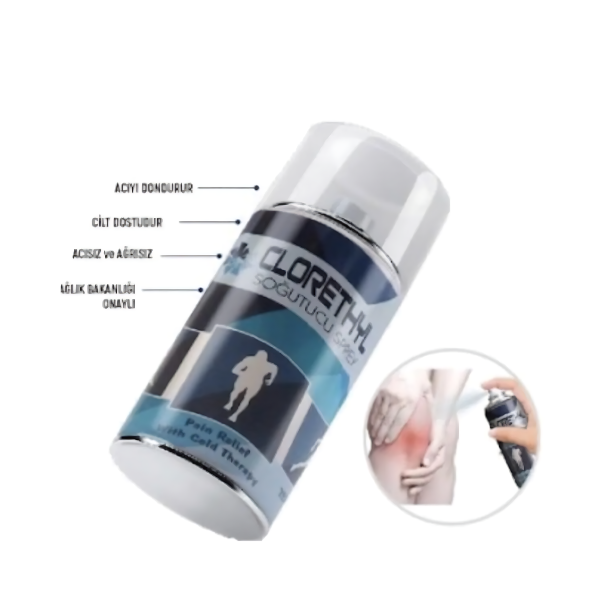 Clorethyl-Soğutucu Sprey (150ml) - Görsel 2