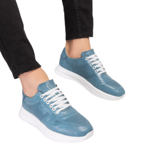 Ortopedik Spor Diyabetik Ayakkabı ERKEK MAVİ | Dia Comfort