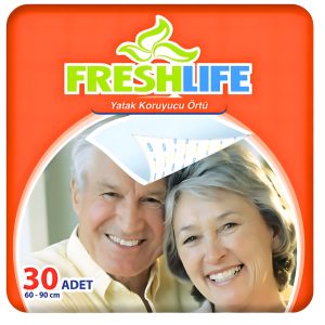 Freshlife Yatak Koruyucu Örtü - 30'lu (60 x 90cm) - Pet Çiş Pedi