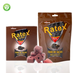 Chrysamed-Ratex Fare ve Sıçan İlacı PASTA,YEM (100gr)