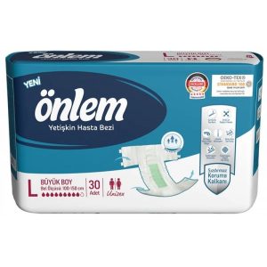 ÖNLEM HASTA BEZİ BAĞLAMALI 30 ADET LARGE