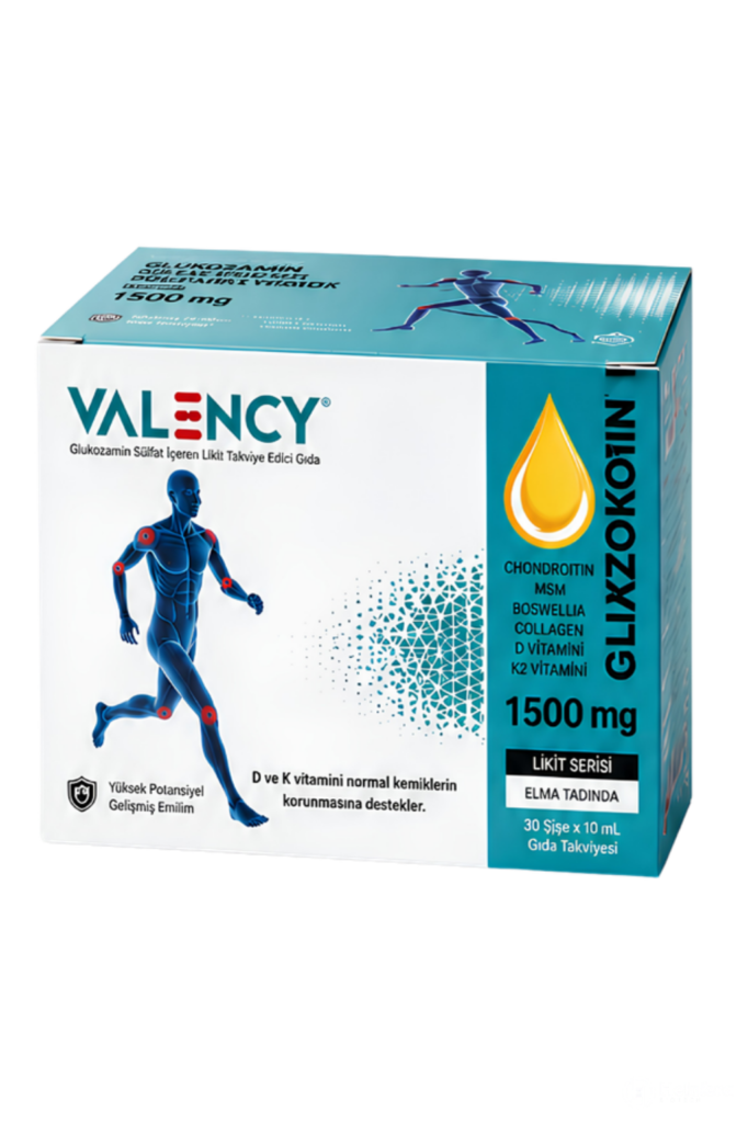 Valency 1500 mg Glukozamin Sulfat 30 x 10 mL