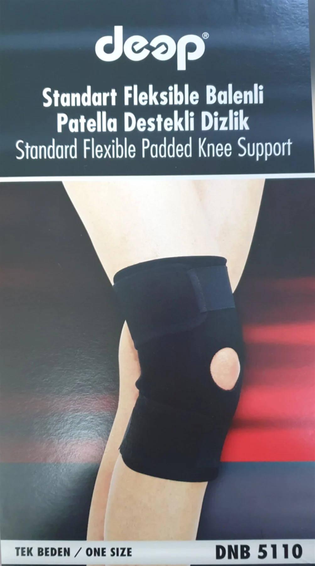 Deep Flexsible Balenli ve Patella Destekli Dizlik 1 Deep Flexsible Balenli ve Patella Destekli Dizlik