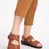 Dia Comfort Ortopedik Bayan Sandalet - Taba - 41