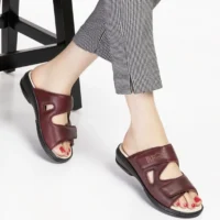 Dia Comfort Ortopedik Bayan Terlik - Bordo - 41