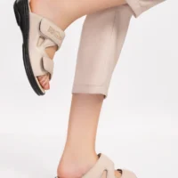 Dia Comfort Ortopedik Bayan Terlik - Krem - 41