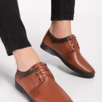 Dia Comfort Ortopedik Carl Diyabetik Erkek Ayakkabı - Taba - 44