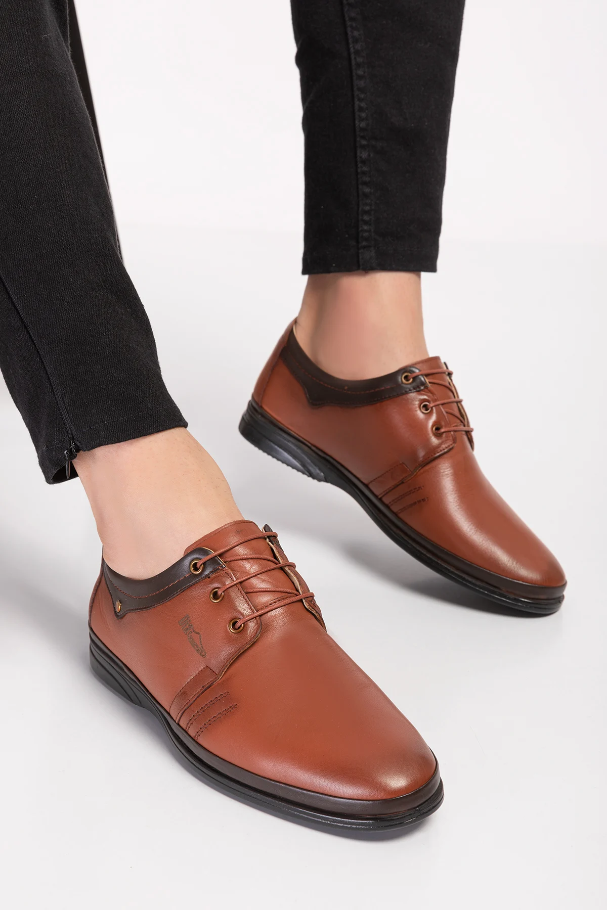 Dia Comfort Ortopedik Carl Diyabetik Erkek Ayakkabı - Taba - 44
