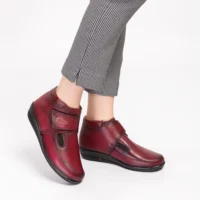 Dia Comfort Ortopedik Sadie Diyabetik Bayan Bot - Bordo - 41