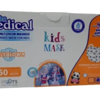 Dr. Pedical Çocuk Maskesi Meltblown 3 Katlı Desenli 50 Adet
