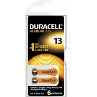 Duracell İşitme Cihazı Pili No: 13 (6 Adet)