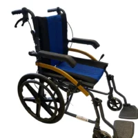 Elegant Refakatçı Tekerlekli Sandalye 16" Oynar Kollu GSR05B