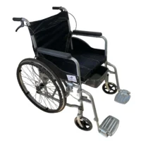 Elegant Tekerlekli Klozetli Sandalye Siyah GS01-K
