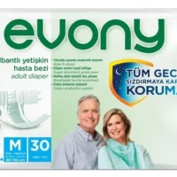 Evony Bağlamalı Hasta Bezi 30 Adet Medium