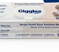 Giggles Bariyer Kremli Vücut Temizleme Havlusu 50 Adet