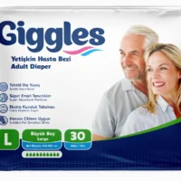 Giggles Hasta Bezi Bağlamalı Large 30 Adet