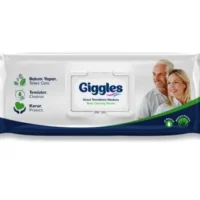Giggles Vücut Temizleme Havlusu 50 Adet (23x23)