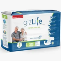 Gizlife Hasta Bezi Bağlamalı Large 30 Adet