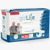 Gizlife Hasta Bezi Bağlamalı Medium 30 Adet