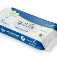 Gizlife Vücut Temizleme Mendili 48 Adet (30cmx20cm)