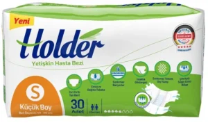 Holder Hasta Bezi Bağlamalı 30 Adet Small