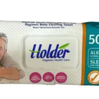 Holder Vücut Temizleme Havlusu 50 Adet (25x25)(Y)