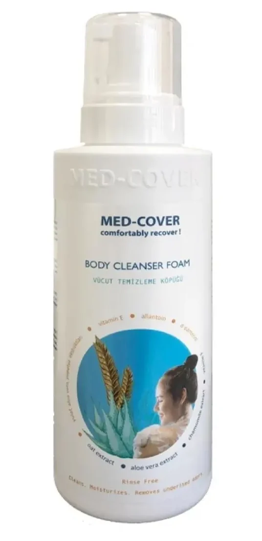 Med-Cover Vücut Temizleme Köpüğü 400 ML