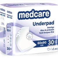 Medcare Yatak Koruyucu Normal Pamuk 60X90 Cm 30 Adet (Mor Pk)