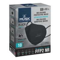 Musk Meltblown FFP-2 N95 Maske 10 Adet - Lacivert