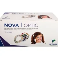 Nova Optic Steril Hipoalerjenik Yapışkanlı Oval Göz Pedi 100 Adet Pediatrik(Y)