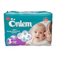 Önlem Çocuk Bezi Bağlamalı No:3 30 Adet