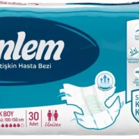 Önlem Hasta Bezi Bağlamalı 30 Adet Large