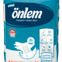 Önlem Hasta Bezi Bağlamalı 8 Adet Medium