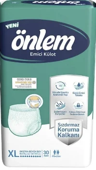 Önlem Hasta Bezi Külot 30 Adet XL