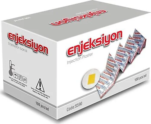 Seyitler Enjeksiyon Bandı Non Steril (100 Adet) 1 Seyitler Enjeksiyon Bandı Non Steril (100 Adet)